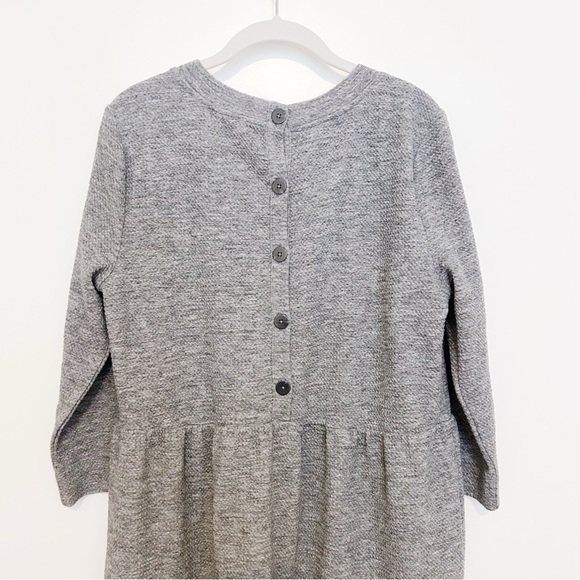 LOFT Textured Knit 3/4 Sleeve Dress - Picture 5 of 8